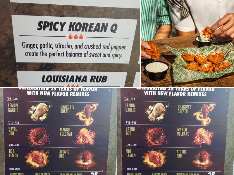 Wingstop Menu