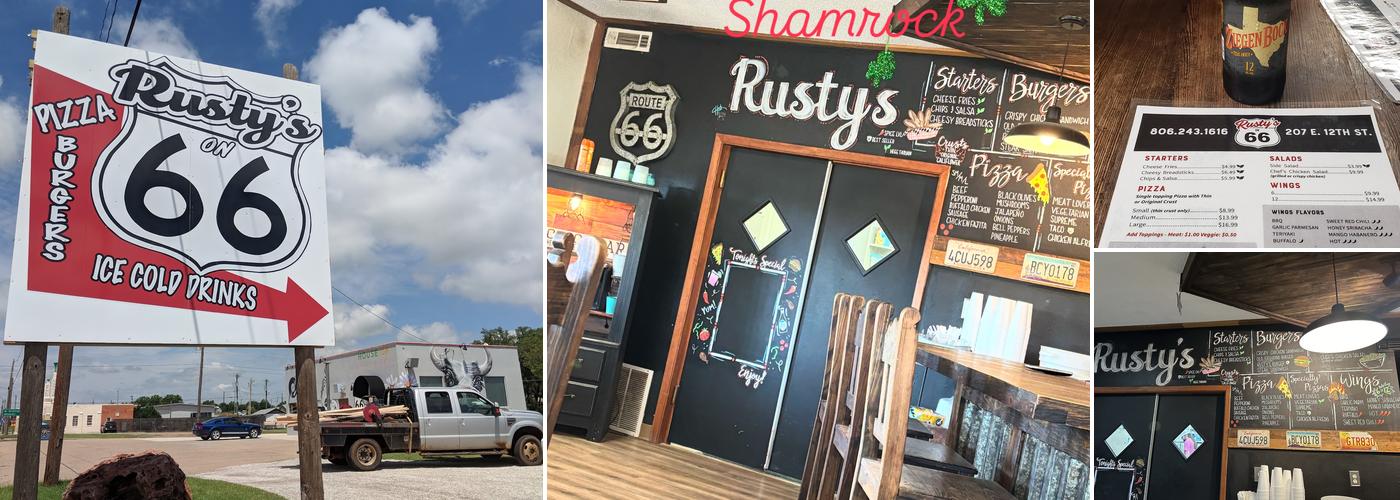 Rusty's on 66 Menu