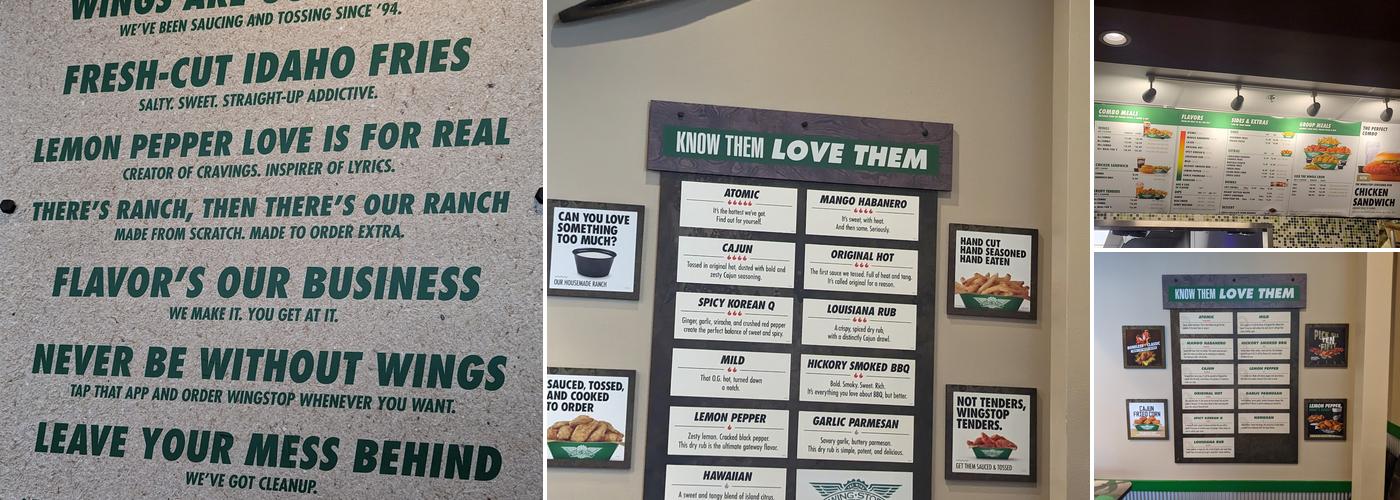 Wingstop Menu