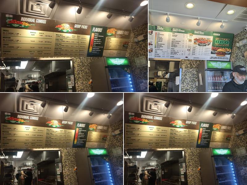 Wingstop Menu