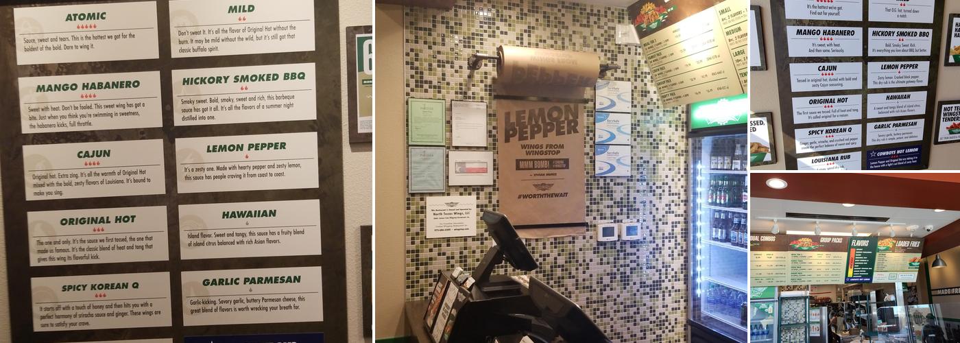 Wingstop Menu