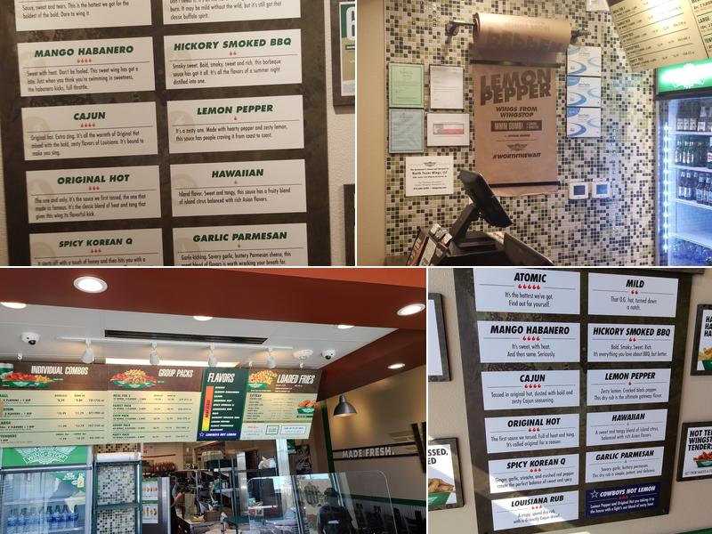 Wingstop Menu