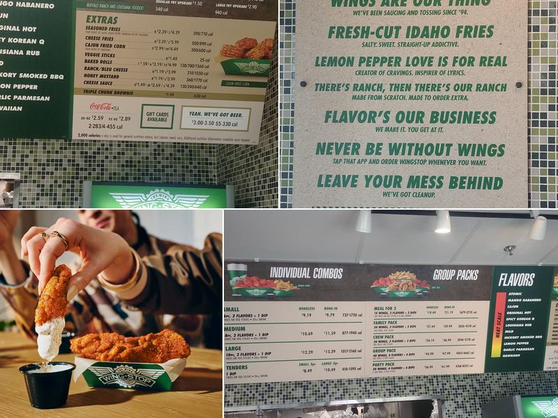 Wingstop Menu