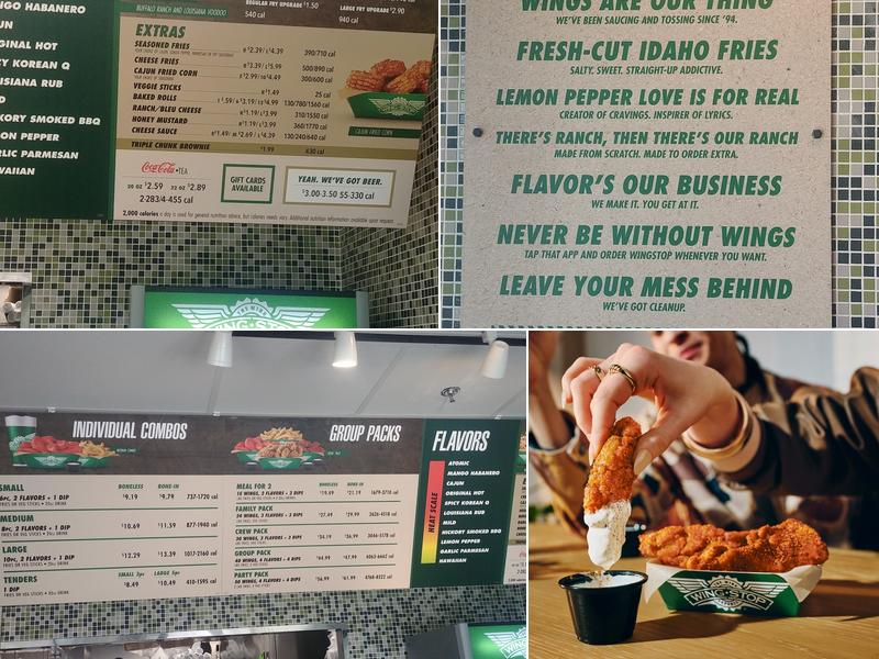 Wingstop Menu
