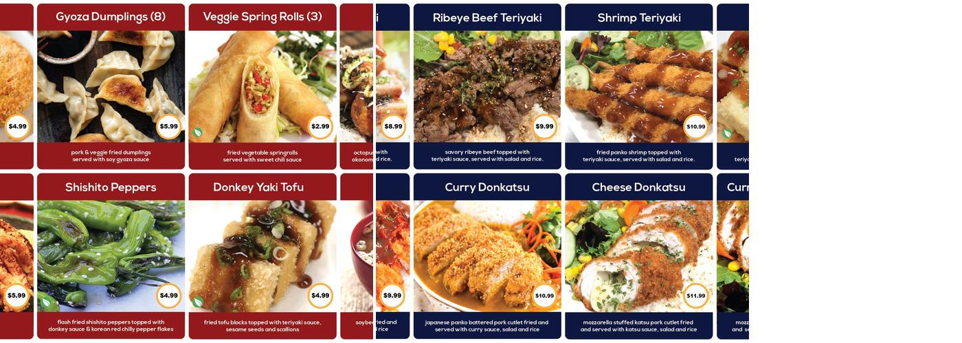 H Mart Menu