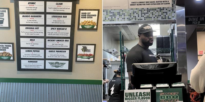 Wingstop Menu