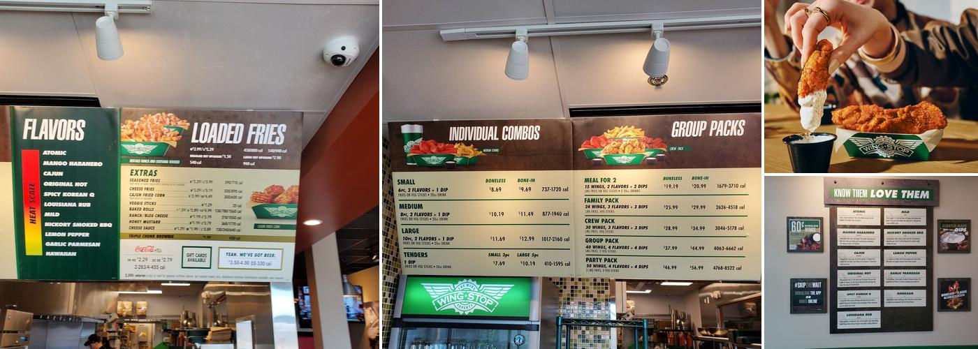 Wingstop Menu