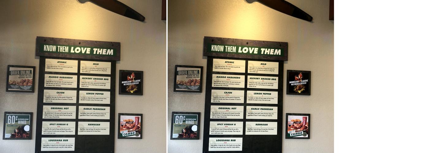 Wingstop Menu