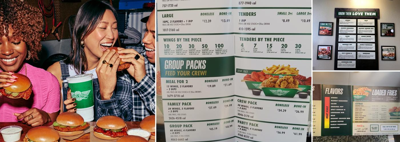 Wingstop Menu