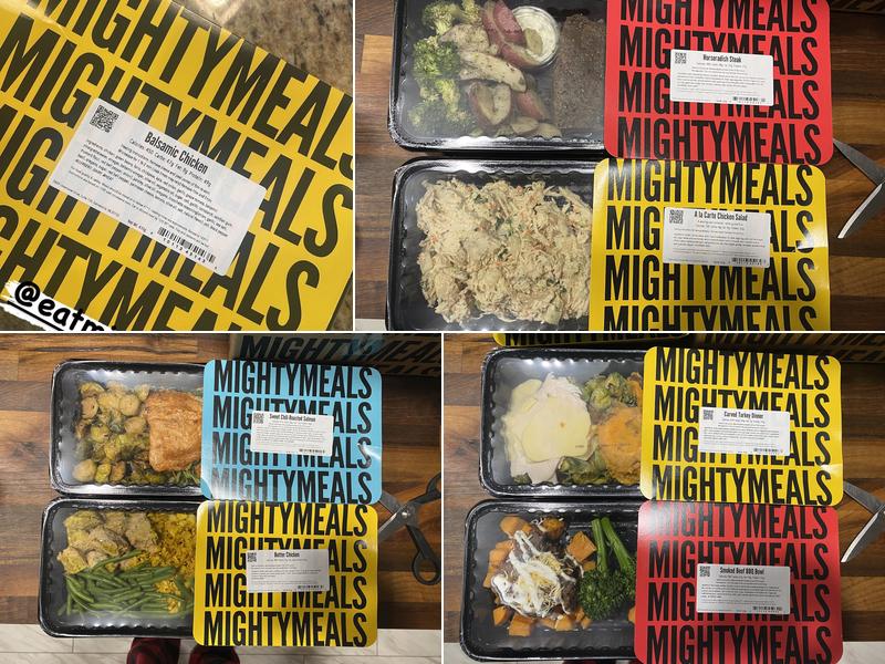 MightyMeals Menu