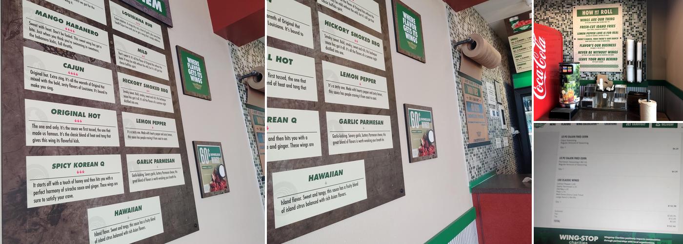 Wingstop Menu