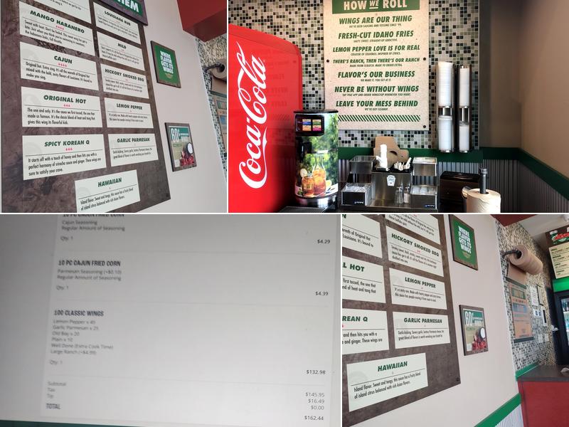 Wingstop Menu