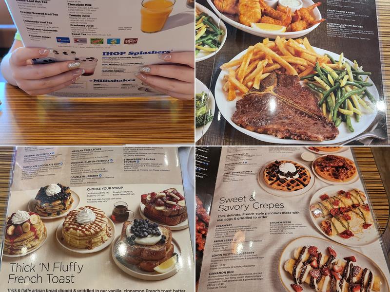 IHOP Menu
