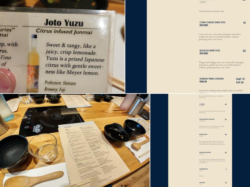 ILCHA Menu