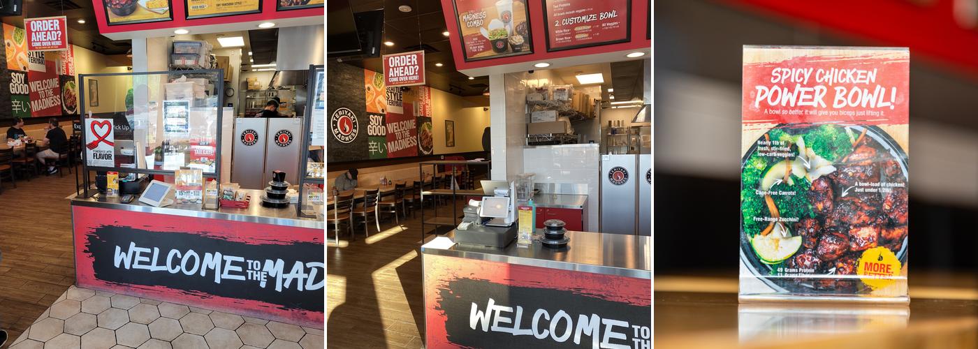 Teriyaki Madness Menu