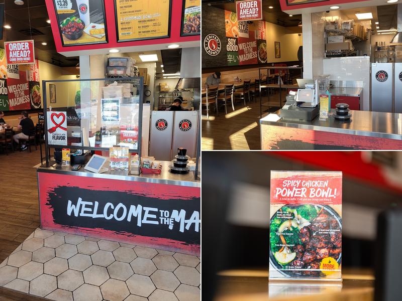 Teriyaki Madness Menu