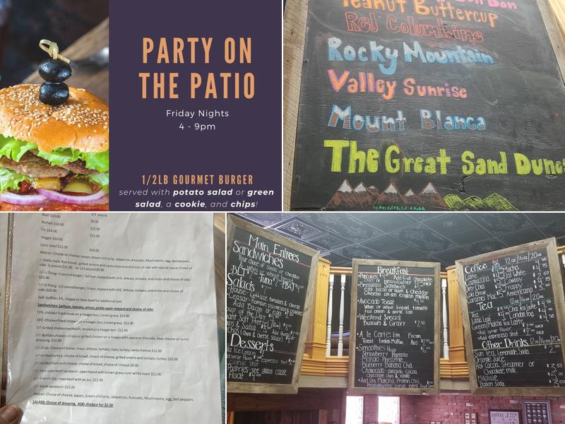 Rain Brews Menu