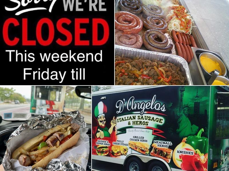 D'angelo's Italian Sausage Cart