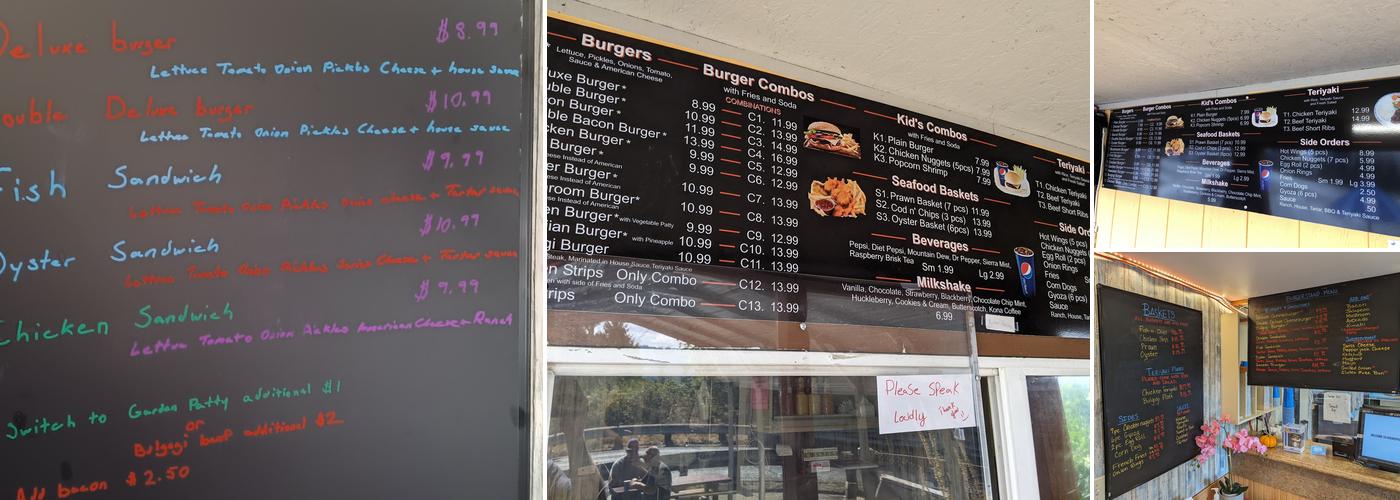Burger Stand Menu