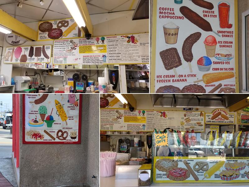 Jane's Corndogs Menu