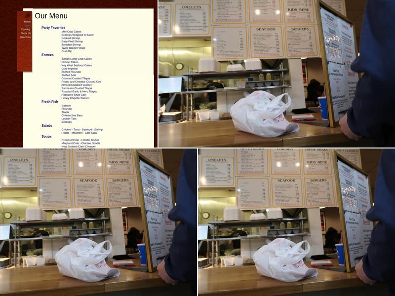 Christopher's Crabcakes Seafood & Deli Menu