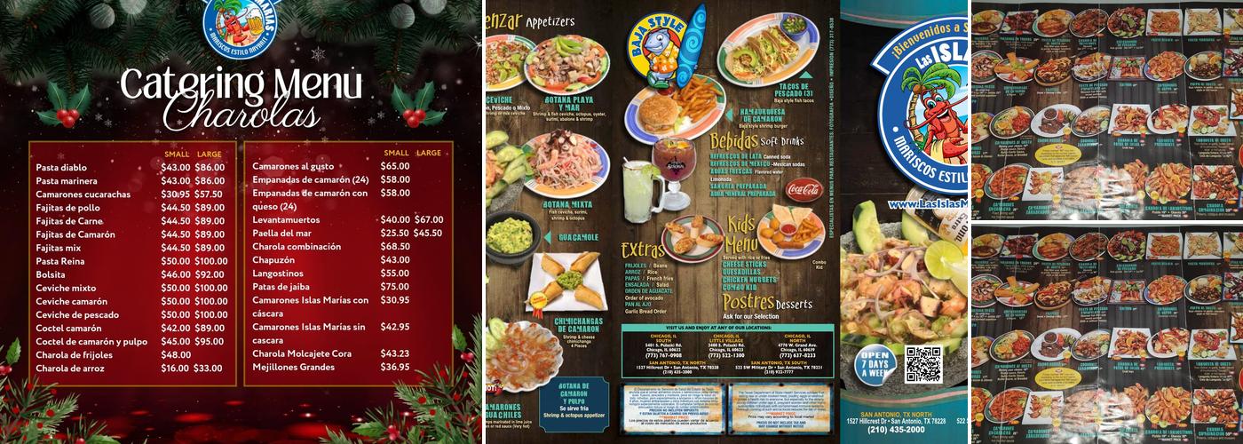 Las Islas Marias Menu