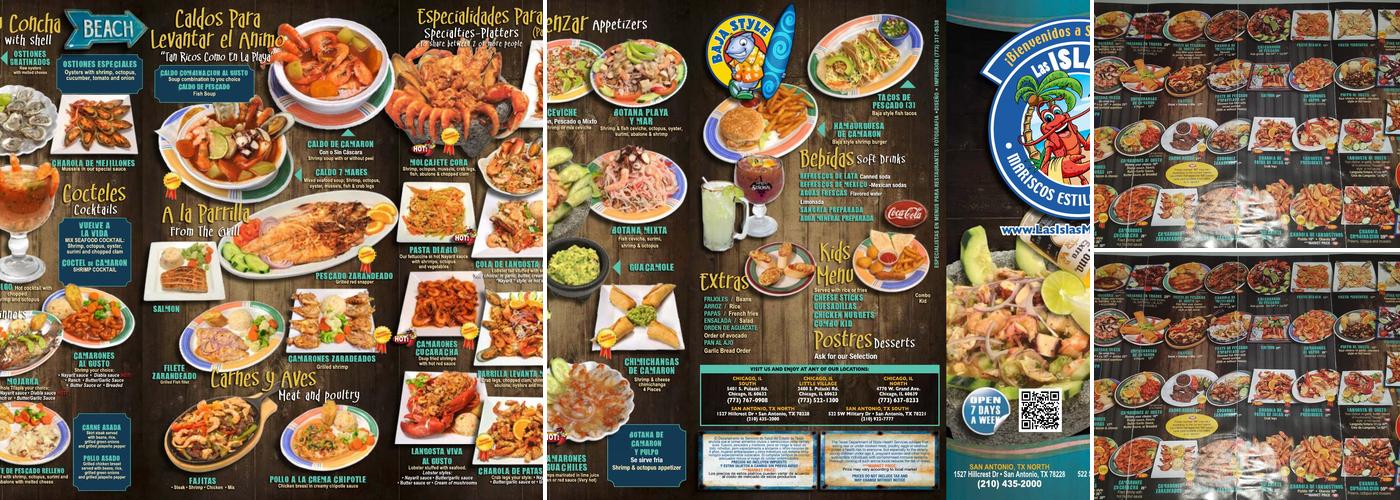 Las Islas Marias Menu