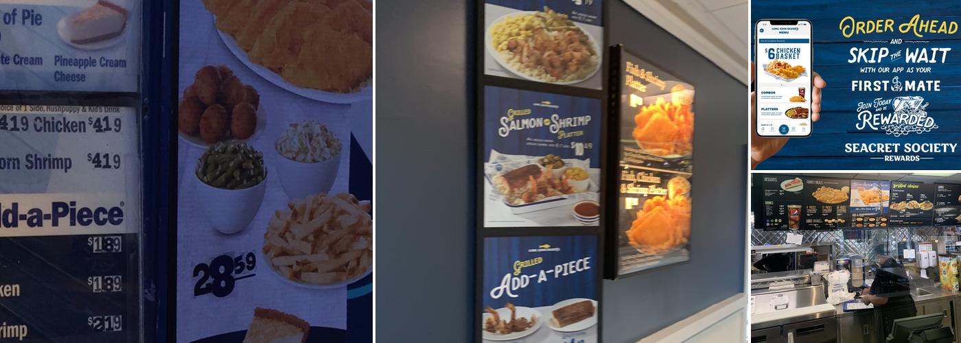 Long John Silver's Menu