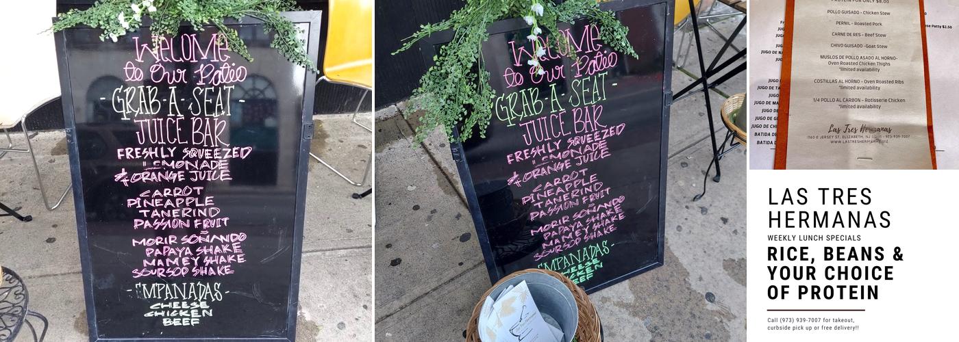 Two Sisters Caribbean Restaurant Menu