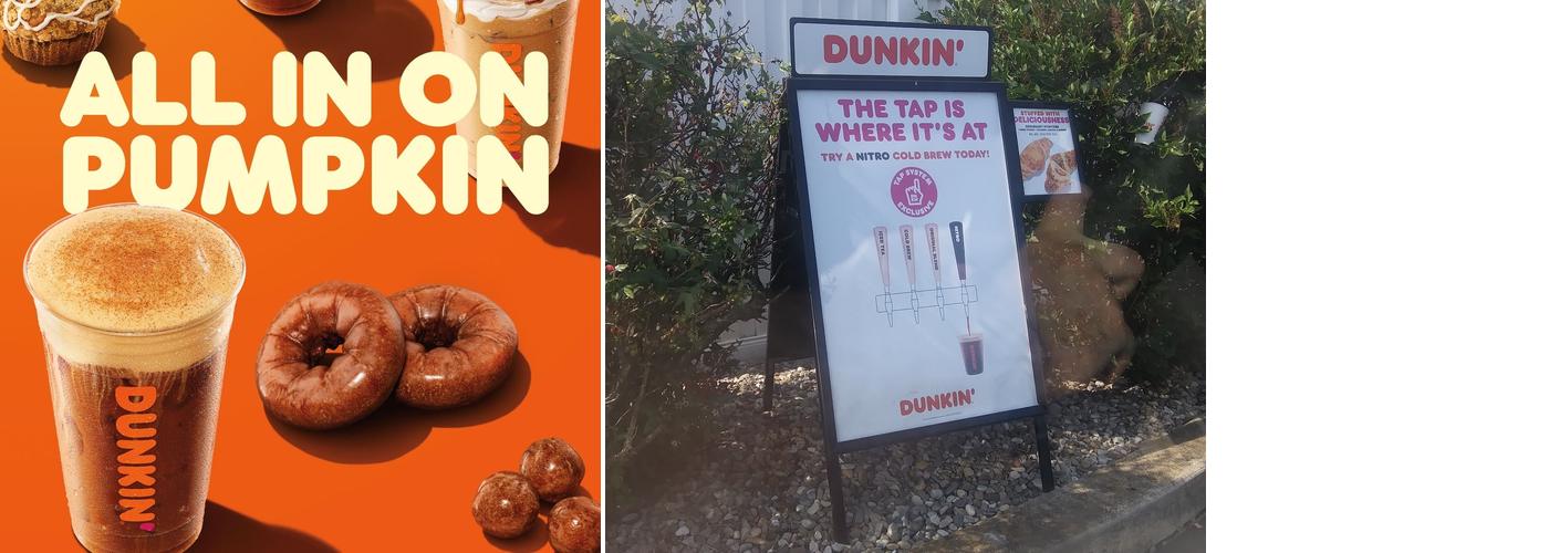 Dunkin' Menu