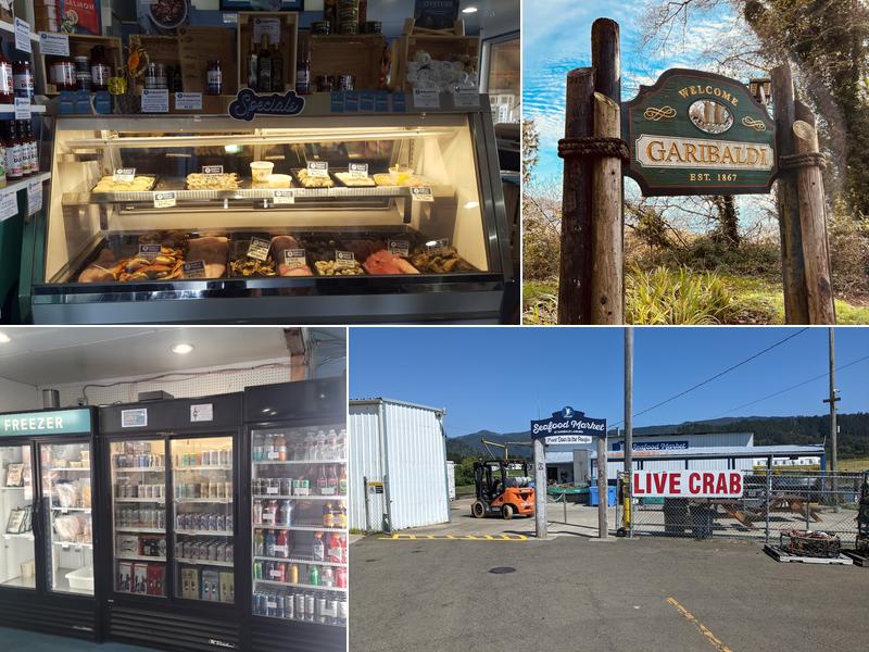 Captains Corner Seafood Market at Garibaldi Landing