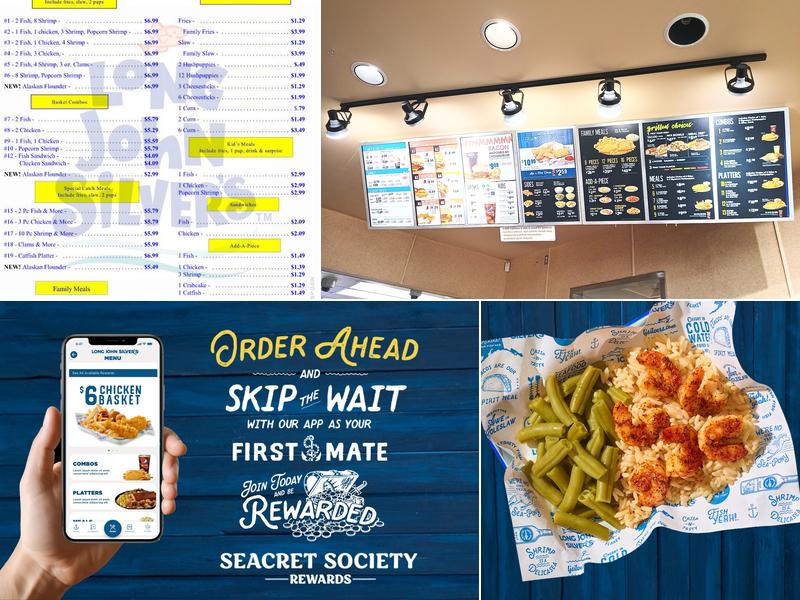 Long John Silver's | A&W Menu