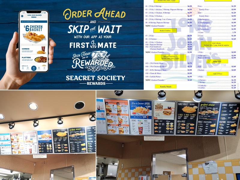 Long John Silver's | A&W Menu