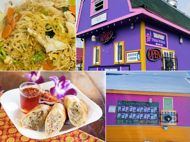 Thai orchid drive-thru