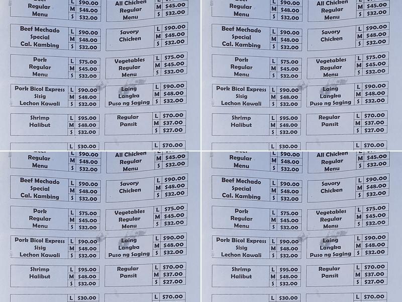 Itoy Sariling Atin Menu