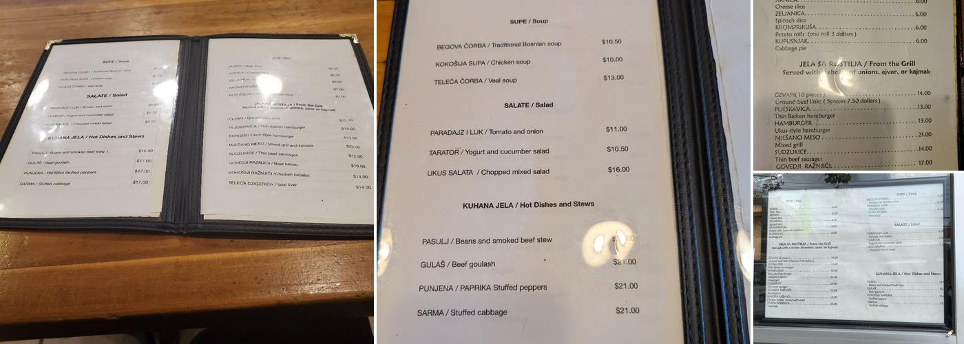 Ukus Menu
