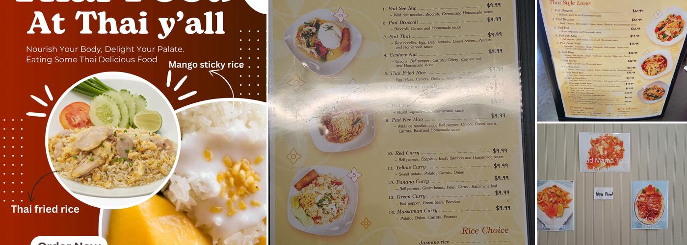 Thai Y'all Menu