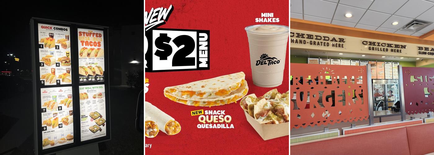 Del Taco Menu