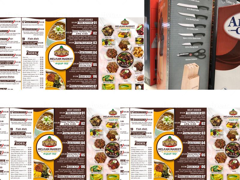Melkam Market Menu