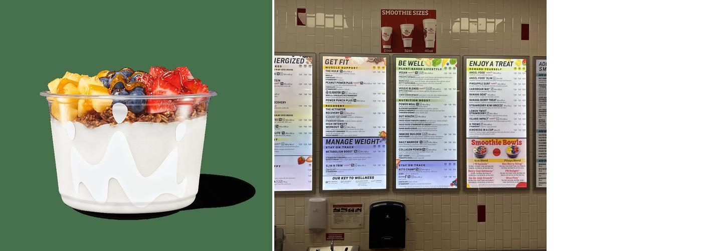 Smoothie King Menu
