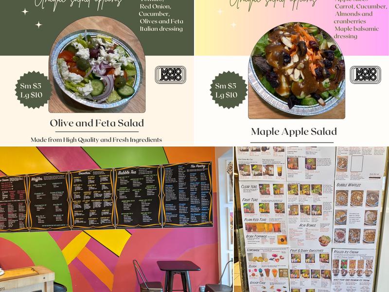 MOJO-JOMO Menu
