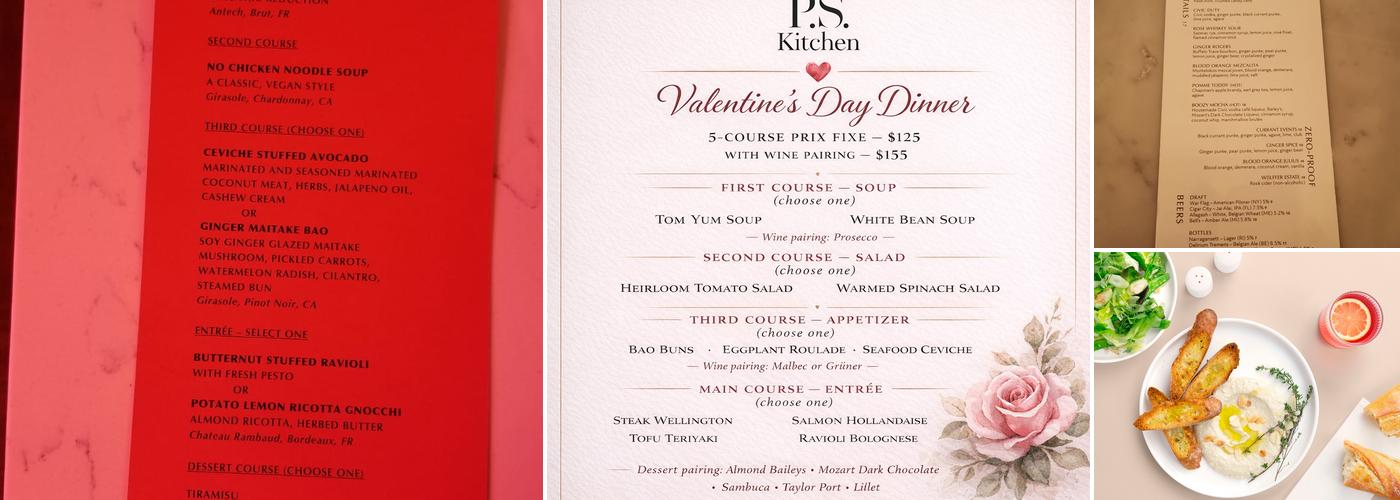 P.S. Kitchen Menu