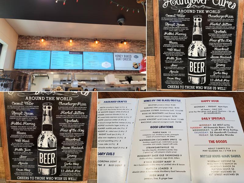 MELT Menu
