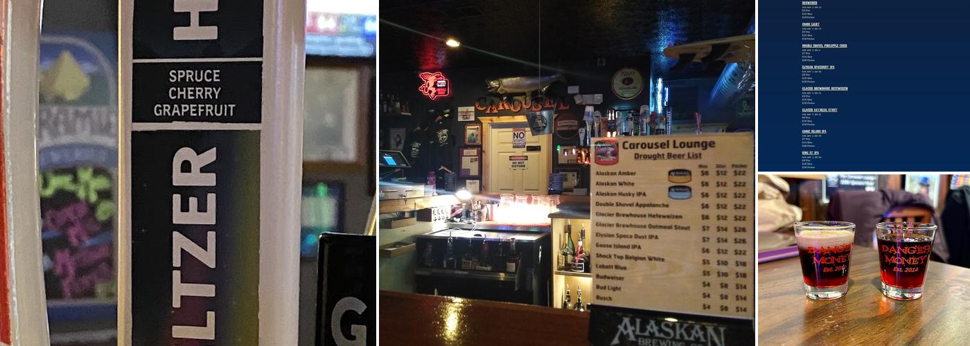 Carousel Lounge Menu