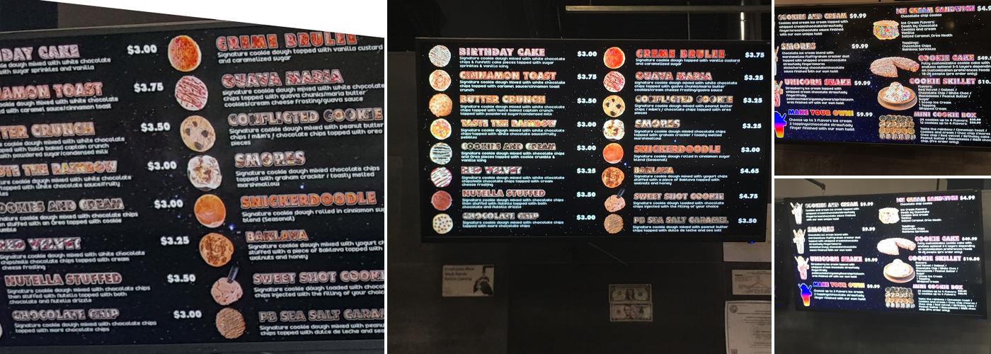 Midnight Cookies & Cream Tamarac Menu