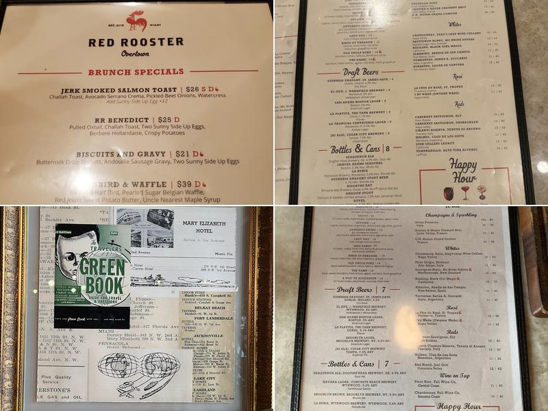 Red Rooster Overtown Menu