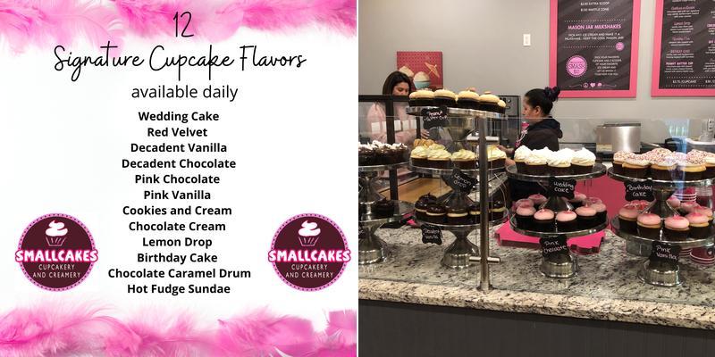 Smallcakes 30A Cupcakery & Creamery Menu