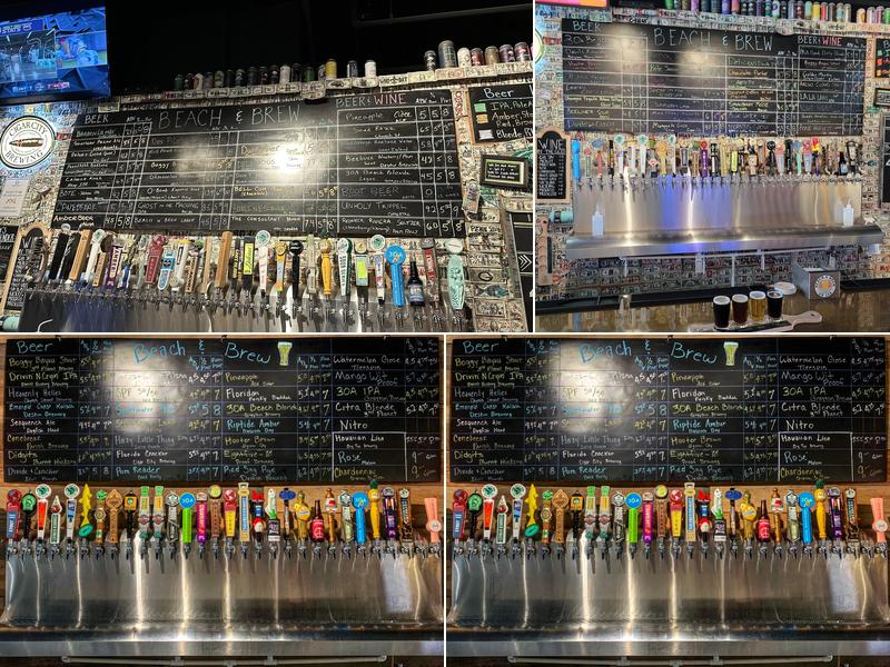 Beach and Brew on 30A Menu