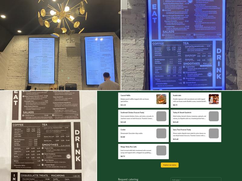 Chiqueolatte Chicago Menu