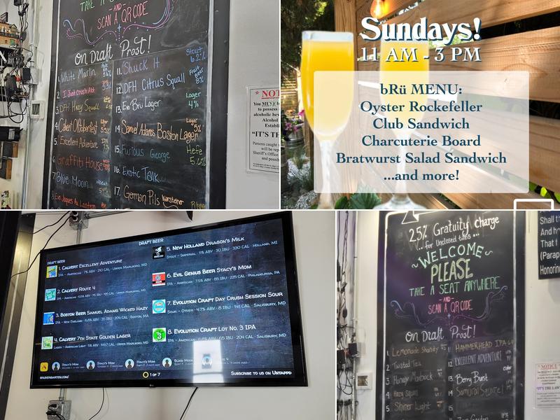 Brüdergarten (Brü) Menu